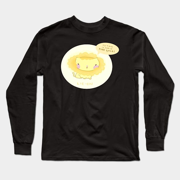 Lieon Long Sleeve T-Shirt by moonlitdoodl